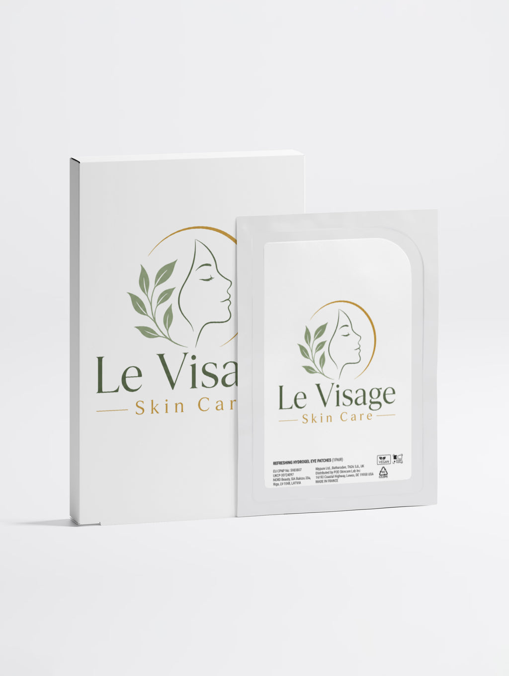 Anti-Fatigue Hydrogel Eye Patches