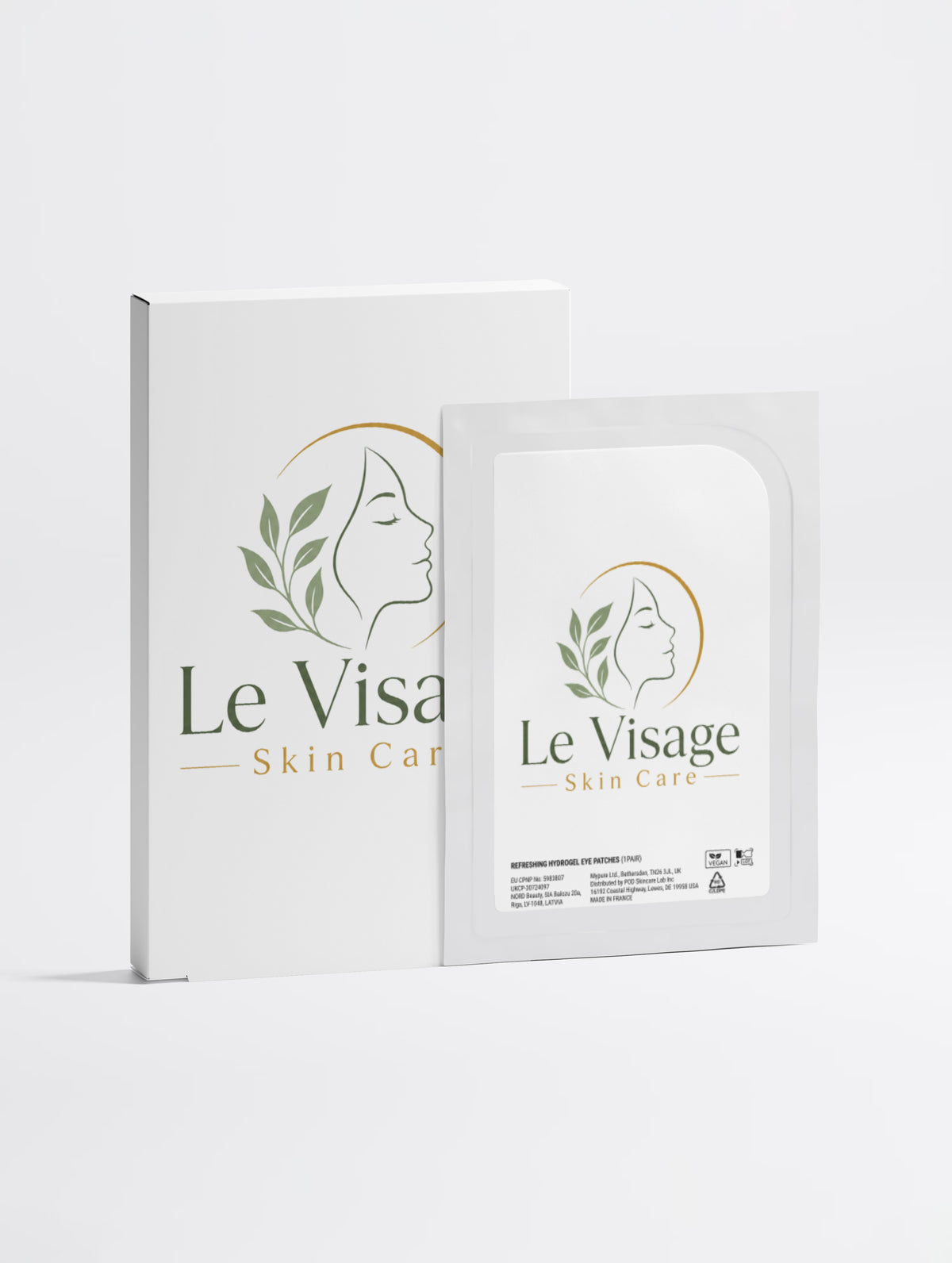 Anti-Fatigue Hydrogel Eye Patches